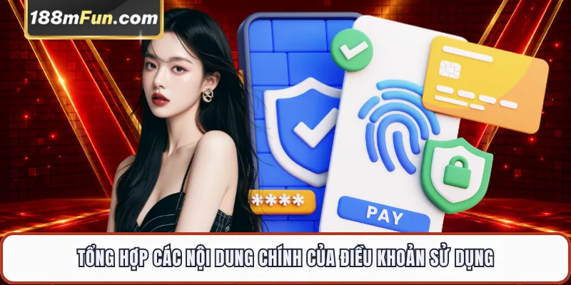 Tổng hợp các nội dung chính của điều khoản sử dụng